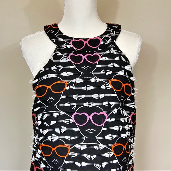 Hutch eyeglasses black shift dress anthropologie - Picture 3 of 12